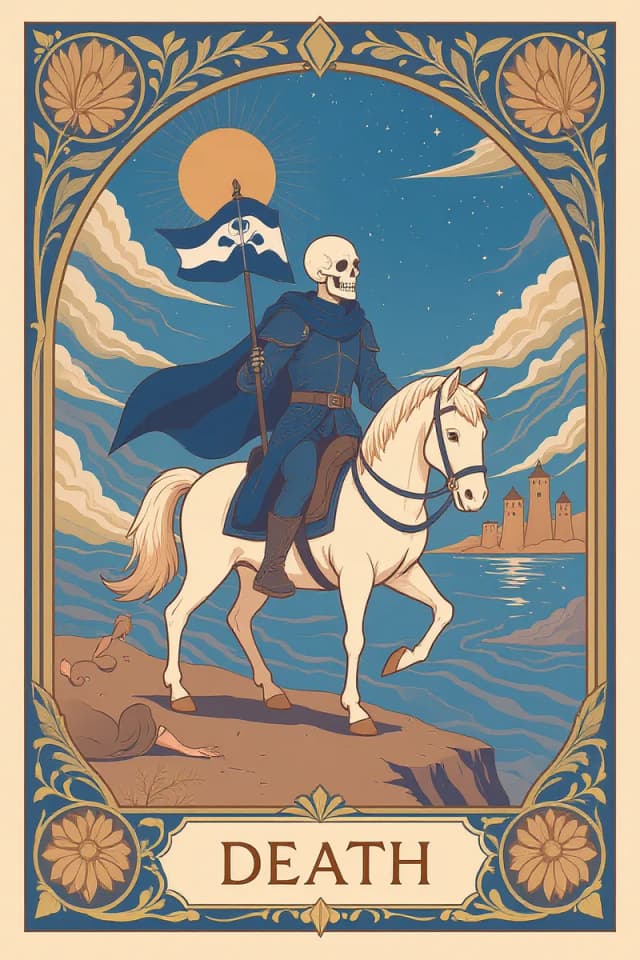 Death tarot card