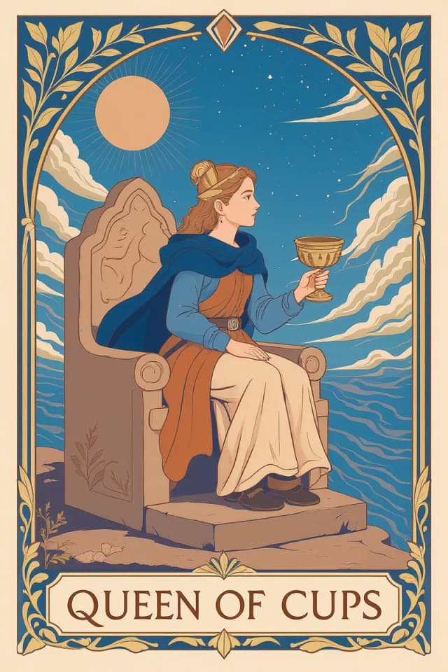 Queen of Cups tarot card