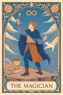 El Mago carta de tarot